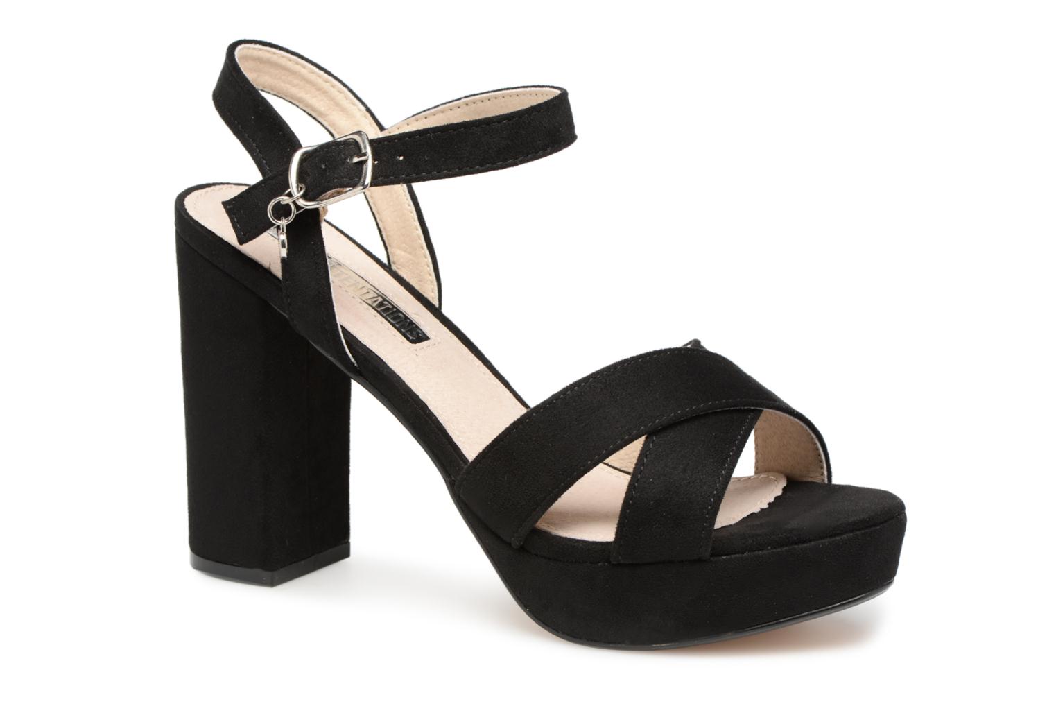 Zapatos promocionales Xti Néon (Negro) - Sandalias Venta de liquidación de temporada Zapatos promocionales Xti Néon (Negro) - Sandalias Venta de liquidación de temporada